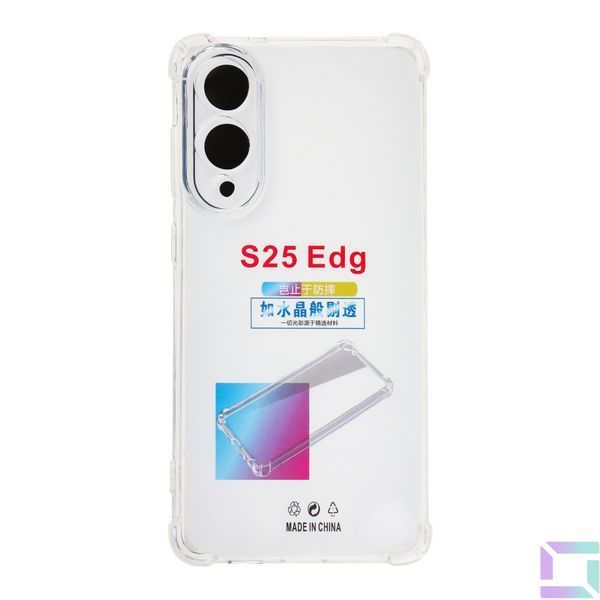 Чохол TPU Virgin Hard Full Camera для Samsung Galaxy S25 Edge 5G (S937) Transparent 2020000491804 фото