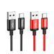 Кабель USB Hoco X89 Wind Type-C 3A Чорний 6931474784360 фото 2