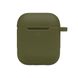 Чехол Silicone Case with hook для Airpods 1/2 Цвет 45.Army green 2020000368960 фото