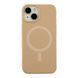 Чехол Glow Silicone Case with Magsafe для iPhone 14 Desert Gold 2020000502371 фото