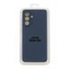 Чохол Silicone Cover Full Camera (A) для Samsung Galaxy A36 5G (A366) 08.Dark Blue 2020000439615 фото 3