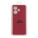Чохол Silicone Cover Full Camera (A) для Xiaomi Redmi 13 4G/Poco M6 4G 42.Maroon 2020000408192 фото