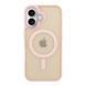 Чехол TPU+PC Goldencis Matte with MagSafe для iPhone 16 Pink 2020000444909 фото