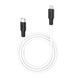 Кабель USB Hoco X21 Plus Silicone PD 20W Type-C to Lightning Чорно-Білий 6931474742162 фото 1