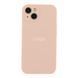 Чехол Silicone Case Full Size with Frame для iPhone 13 19.Pink Sand 2020000349853 фото