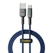 Кабель USB YOKI SMART YK-SM31 Type-C 3A 1.2m Чорно-Синій 6907858579686 фото 2