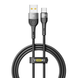 Кабель USB YOKI EXTRA YK-EX11 Type-C 3A 1.2m Колір Бiлий 6907858579020 фото 2