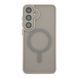 Чехол TPU+PC Magnetic Matte Camera Lens with Magsafe для Samsung Galaxy S24+ 5G (S926) Grey 2020000437215 фото