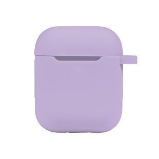 Футляр Silicone Case with hook для Airpods 1/2 39.Elegant purple 2020000368939 фото