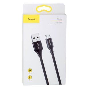 Кабель USB Baseus USB to Micro 2A CAMYW-A Чорний, 01 6953156260726 фото