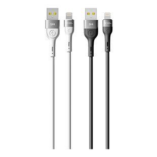 Кабель USB Ridea RC-XS51 X-Silicone Lightning 12W 1.2m Бiлий 6908014800002 фото