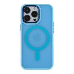 Чохол TPU+PC Space Magnetic Color with Magsafe для iPhone 13 Pro Max Blue 2020000341116 фото