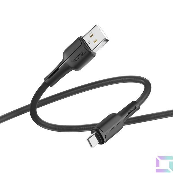 Кабель USB Ridea RC-M121 Prima Type-C 3A Чорний 6902013710140 фото