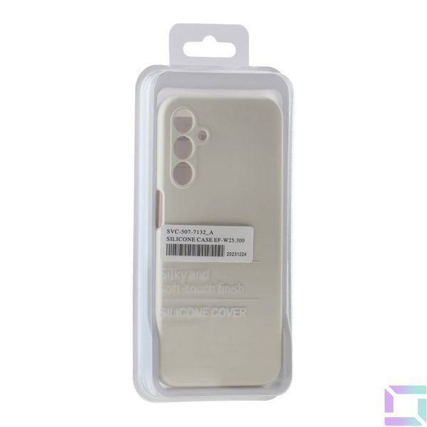 Чохол Liquid Silicone (AA) Full Camera для Samsung Galaxy S24 FE 5G (S721) 09.White 2020000446682 фото