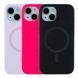 Чехол Glow Silicone Case with Magsafe для iPhone 15 Dark blue 2020000454779 фото 2