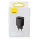 Мережевий Зарядний Пристрій Baseus PD+QC3.0 3A CCXJ-B Чорний, 01 6953156207233 фото 2