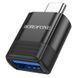 Перехідник Borofone BV18 Type-C male to USB female USB3.0 Чорний 6941991104015 фото 4