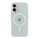 Чехол TPU+PC Goldencis Matte with MagSafe для iPhone 16 White 2020000444886 фото
