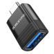 Перехідник Borofone BV18 Type-C male to USB female USB3.0 Чорний 6941991104015 фото 5