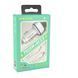 Авто Зарядное Устройство Borofone BZ14A PD20W+QC3.0 Type-C to Type-C 3A Белый 6931474740052 фото 2