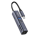 USB Hub YOKI Pocket Pro 7in1 YK-HPP3CACH1 Сірий 6987455001865 фото 1