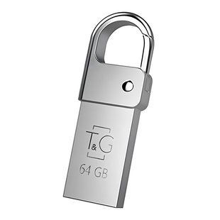 USB флеш-накопичувач T&G 64gb Metal 0.27 Сталевий 4711472585556 фото