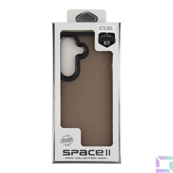 Чехол TPU+PC Space II Color Matte для Samsung Galaxy A57 5G (A576) Black 2020000511809 фото