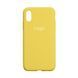 Чехол Silicone Case Full Size (AA) для iPhone Xs Max 50.Canary Yellow 2020000150367 фото