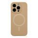 Чохол Glow Silicone Case Full Camera with Magsafe для iPhone 15 Pro Desert Gold 2020000497110 фото