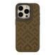 Чохол Kajsa Briquette Collection Rhombus для iPhone 15 Pro Olive 4894505156838 фото