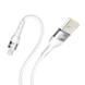 Кабель USB YOKI EXTRA YK-EX11 Lightning 2.4A 1.2m Колір Бiлий 6907858579044 фото 7