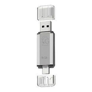 USB Flash Drive T&G 16gb USB/Type C 009 Срібло 4719303953444 фото