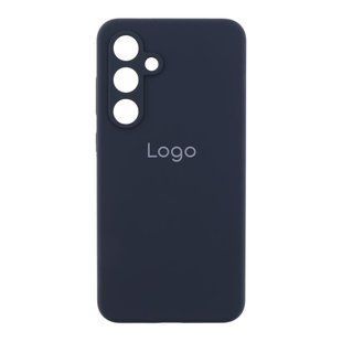 Чохол Liquid Silicone (AA) Full Camera для Samsung Galaxy S24 FE 5G (S721) 15.Dark Grey 2020000446668 фото