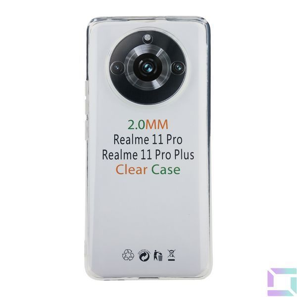 Чехол TPU Virgin Full Camera для Realme 11 Pro/11 Pro+ Transparent 2020000391517 фото