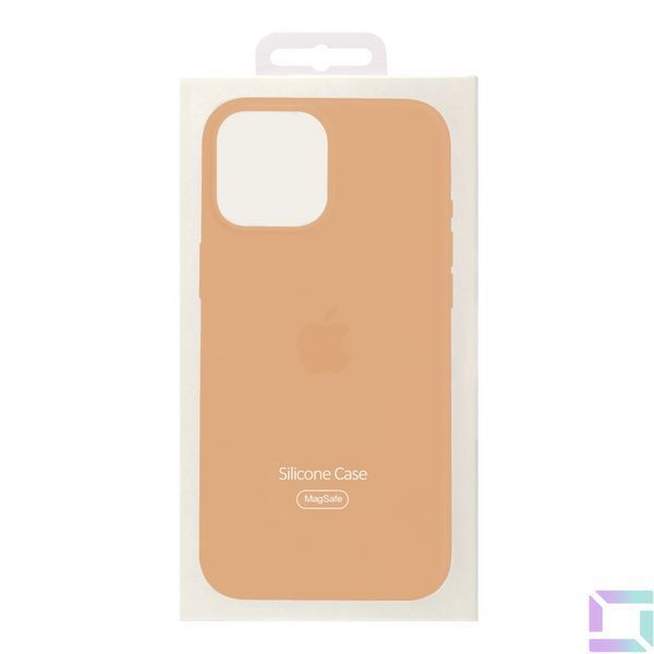 Чехол Silicone Case with MagSafe для iPhone 15 Pro Max Orange Sorbet 2020000370482 фото