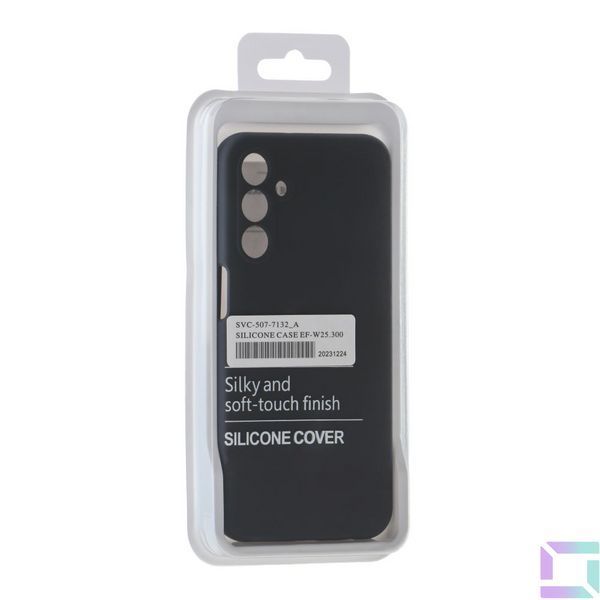 Чохол Liquid Silicone (AA) Full Camera для Samsung Galaxy S24 FE 5G (S721) 15.Dark Grey 2020000446668 фото