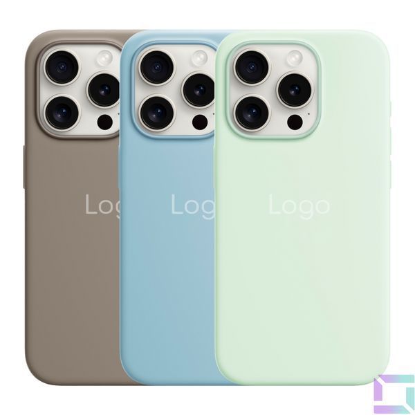 Чехол Silicone Case with MagSafe для iPhone 15 Pro Max Orange Sorbet 2020000370482 фото