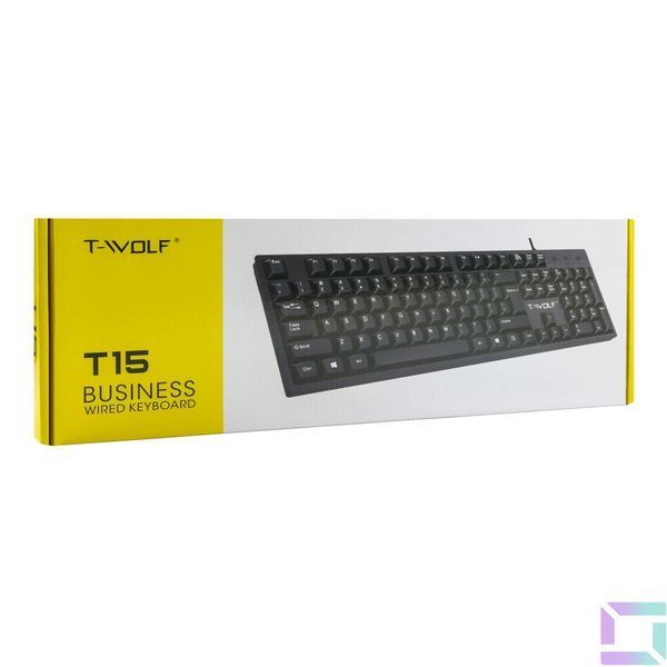 Клавиатура TWolf T15 Черный 6971252219820 фото
