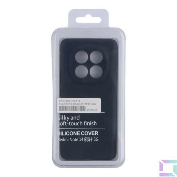 Чохол Liquid Silicone (AA) Full Camera для Xiaomi Redmi Note 14 Pro+ 5G 08.Dark Blue 2020000480051 фото