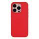 Чохол Soft Silicone Case Full Size для iPhone 15 Pro Max 14.Red 2020000487548 фото