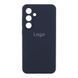 Чохол Liquid Silicone (AA) Full Camera для Samsung Galaxy S24 FE 5G (S721) 15.Dark Grey 2020000446668 фото 1