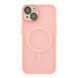 Чохол TPU+PC Magnetic Matte Camera Lens with Magsafe для iPhone 14 Pink 2020000437871 фото