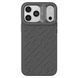 Чохол Kajsa Briquette Collection Rhombus with MagSafe для iPhone 18 Pro Max Charcoal Grey B-Ring 4894505316652 фото