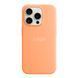 Чехол Silicone Case with MagSafe для iPhone 15 Pro Max Orange Sorbet 2020000370482 фото 1