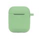 Чохол Silicone Case with hook для Airpods 1/2 Колір 47.Spearmint 2020000369103 фото