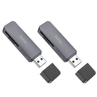 Кардрідер Hoco HB45 Spirit 2-in-1 USB 3.0 Сiрий 6942007620505 фото