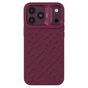 Чохол Kajsa Briquette Collection Rhombus with MagSafe для iPhone 18 Pro Max Cherry B-Ring 4894505316621 фото