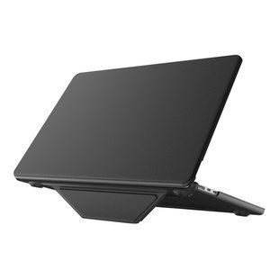 Накладка PC+PU AMO-PU for MacBook Pro 14" 2025/2024/2023/2021 （A3434/A2442/A2779/A2918/A2992） Black 2020000472278 фото