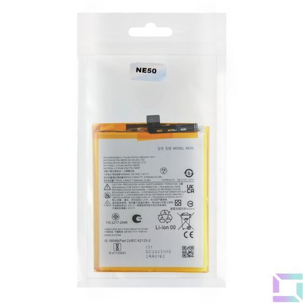 Аккумулятор для Motorola G72/G82 / NE50 AAAA no LOGO 2020000449959 фото