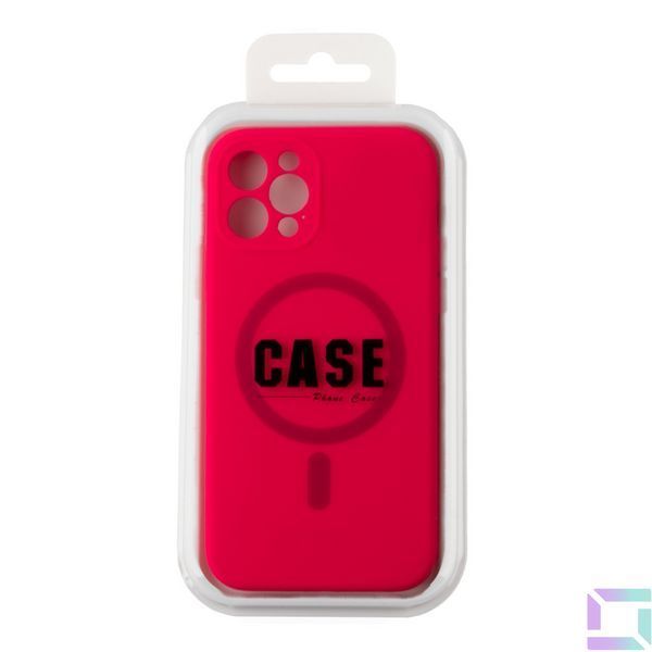 Чохол Glow Silicone Case Full Camera with Magsafe для iPhone 16 Pro Max Hot pink 2020000456094 фото
